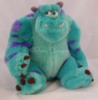 Disney Pixar Monsters Inc 12" SULLEY Stuffed Plush